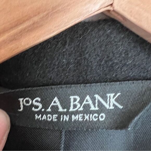 Jos. A. BANK Mens Black 100% CAMELHAIR Lined Blazer Jacket size 42LG - Picture 13 of 13
